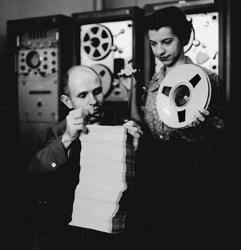 Max Mathews and Joan Miller
